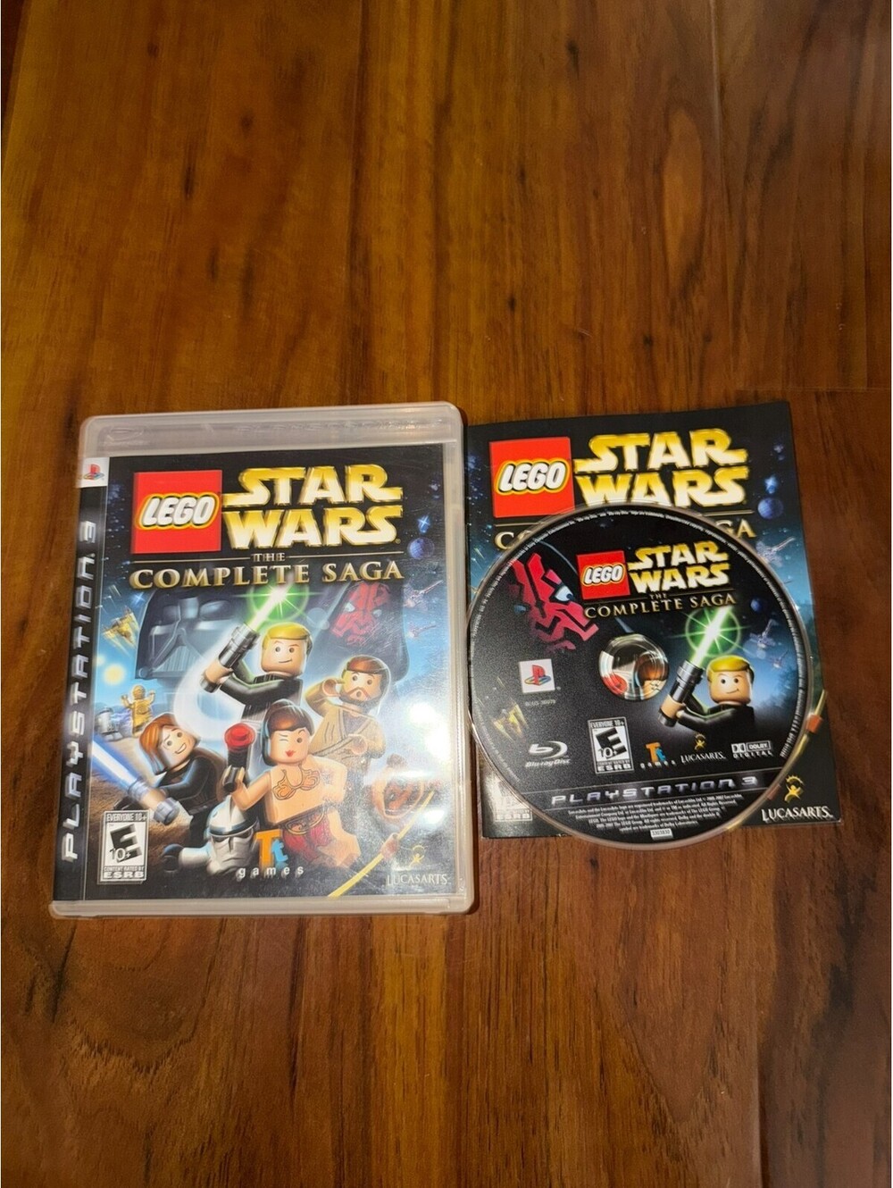LEGO Star Wars: The Complete Saga (Sony PlayStation 3, 2007) CIB Complete